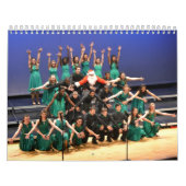 Calendrier Mural Le choeur 2014 d'exposition du Tuscarora HS (Protection)