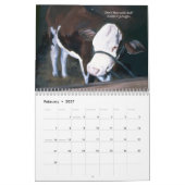 Calendrier Mural 'Le Comedy bovin (Feb 2027)