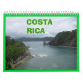 Calendrier Mural Le Costa Rica (Protection)