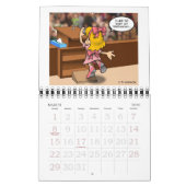 Calendrier Mural Le côté d'aujourd'hui (Mar 2026)