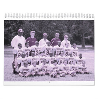 Calendrier Mural Le football de Peaux Rouges d'ab