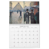 Calendrier Mural Le ~ impressionniste variable pour 2019 (Feb 2027)
