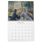 Calendrier Mural Le ~ impressionniste variable pour 2019 (Mar 2027)