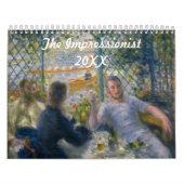 Calendrier Mural Le ~ impressionniste variable pour 2019 (Protection)