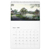 Calendrier Mural Le Japonais paisible fait du jardinage le (Mar 2026)