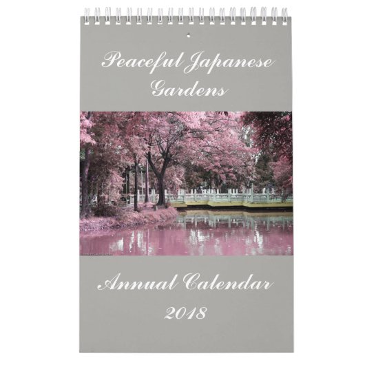 Calendrier Mural Le Japonais paisible fait du jardinage le (Protection)