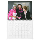 Calendrier Mural Le jour de mère heureux ! 2007-2008 (Feb 2027)