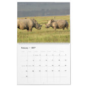 Calendrier Mural Le Kenya magique et sa faune classent 2014 2-Pg. (Feb 2027)