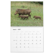 Calendrier Mural Le Kenya magique et sa faune classent 2014 2-Pg. (Mar 2027)