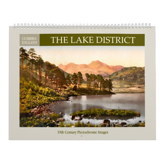 Calendrier Mural Le Lake District Cumbria England 2026 (Protection)