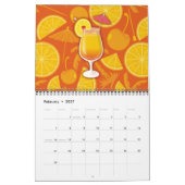 Calendrier Mural Le lever du soleil de Tequila (Feb 2027)