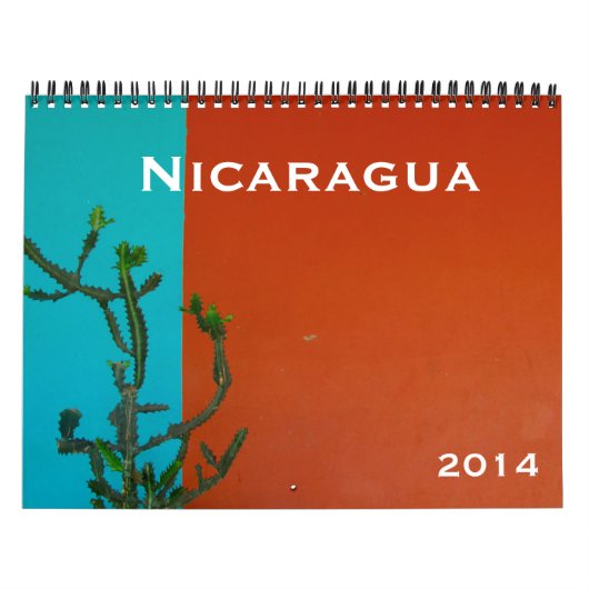 Calendrier Mural le Nicaragua 2014 (Protection)