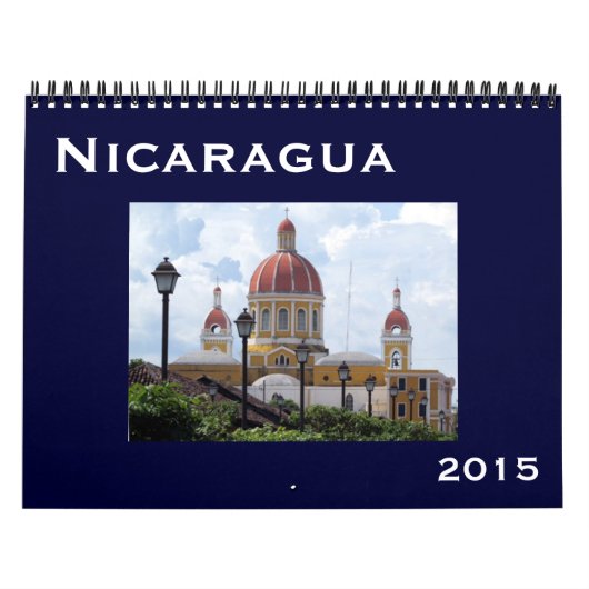 Calendrier Mural le Nicaragua 2015 (Protection)