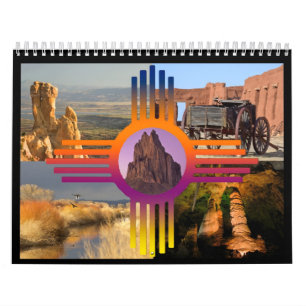 Calendrier Mural Le Nouveau Mexique (et les endroits occidentaux)