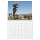 Calendrier Mural Le Parc national de Joshua Tree (Mar 2026)