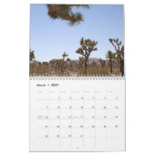 Calendrier Mural Le Parc national de Joshua Tree (Mar 2027)