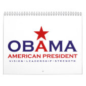 Calendrier Mural Le Président Obama 2013 (Protection)