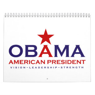 Calendrier Mural Le Président Obama 2013