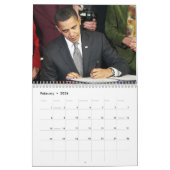 Calendrier Mural Le Président Obama Calander (Feb 2026)