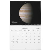 Calendrier Mural Le système solaire (Feb 2027)