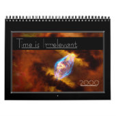 Calendrier Mural Le temps est inutile - customisé (Protection)