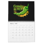 Calendrier Mural Le vert est CHAUD (Feb 2027)