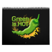 Calendrier Mural Le vert est CHAUD (Protection)
