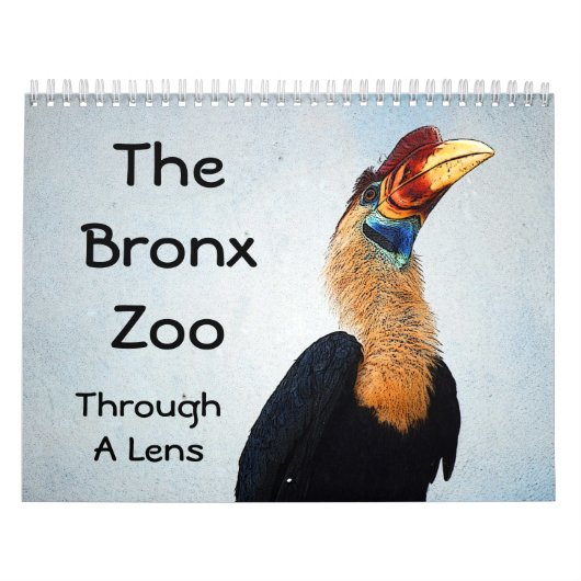 Calendrier Mural Le zoo de Bronx (Protection)