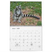 CALENDRIER MURAL LEAPING LEMURS (Mar 2027)