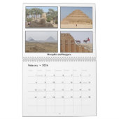 Calendrier Mural L'Egypte et la Jordanie (Feb 2026)
