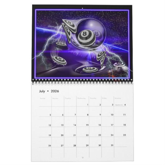 Calendrier Mural Les billards classent 2018 (Jul 2026)