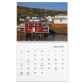Calendrier Mural Les couleurs de Terre-Neuve (Mar 2027)
