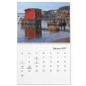 Calendrier Mural Les couleurs de Terre-Neuve (Feb 2027)
