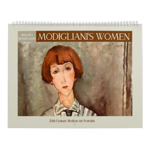 Calendrier Mural Les femmes de Modigliani 2025