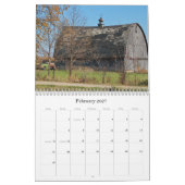 Calendrier Mural Les granges classent 2017 (Feb 2027)