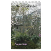 Calendrier Mural Les lanternes classent 2012 (Protection)