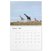 Calendrier Mural Les mamans et les animaux africains de bébés (Feb 2026)