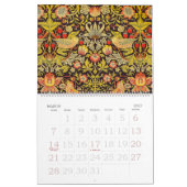 Calendrier Mural Les Motifs de William Morris (Mar 2027)