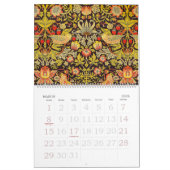 Calendrier Mural Les Motifs de William Morris (Mar 2026)
