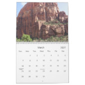 Calendrier Mural Les parcs nationaux de l'Ouest (Mar 2027)