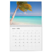 Calendrier Mural Les plages (Mar 2026)