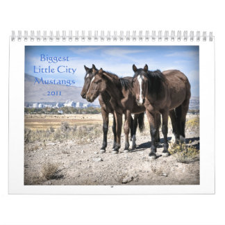 Calendrier Mural Les plus grands petits mustangs 2011 de ville