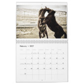 Calendrier Mural Les plus grands petits mustangs 2011 de ville (Feb 2027)