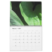 Calendrier Mural Les verts dans la nature (Feb 2027)