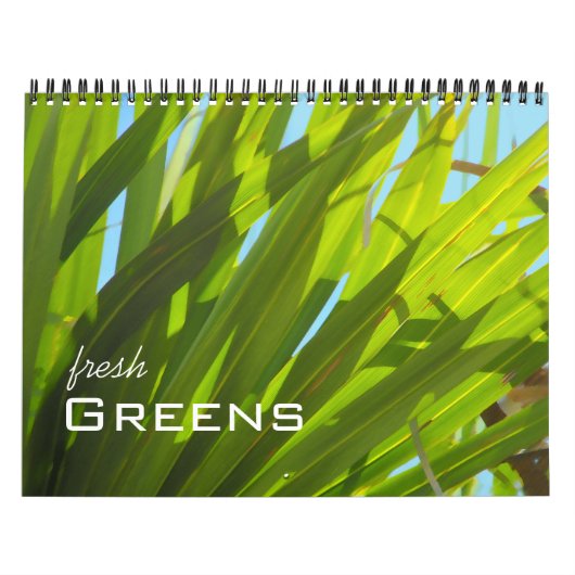 Calendrier Mural Les verts dans la nature (Protection)