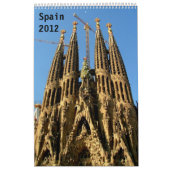 Calendrier Mural L'Espagne (Protection)