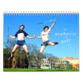 Calendrier Mural L'euphorie du golf (Protection)