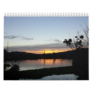 Calendrier Mural Lever de soleil et couchers du soleil