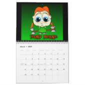 Calendrier Mural Lil déplaisant Kidz 2009 (Mar 2027)