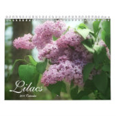 Calendrier Mural Lilas 2013 (12 mois) (Protection)